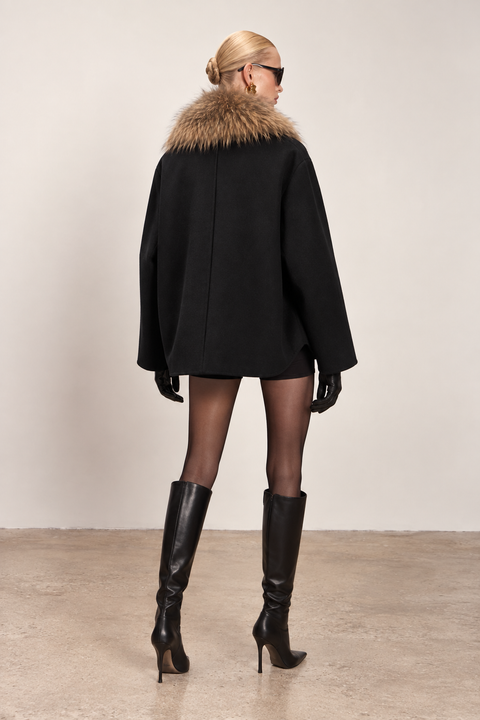 Cashmere with Fur Jacket