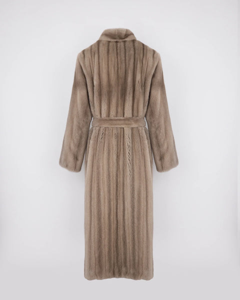 Genuine Mink Long Coat