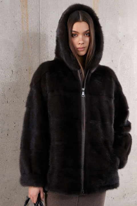 Nadine Mink Jacket