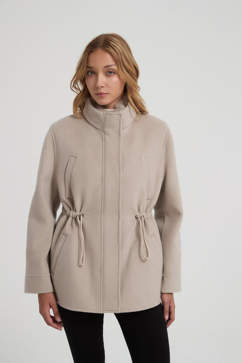 Convertible 2-in-1 Cashmere Jacket