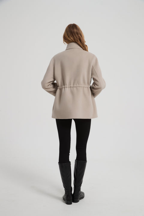 Convertible 2-in-1 Cashmere Jacket