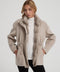 Convertible 2-in-1 Cashmere Jacket