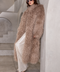 Cappotto mongolo lungo