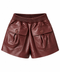 Genuine Leather Shorts