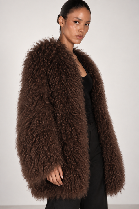 Brown Mongolian Coat