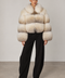 Gold Fox Fur Coat
