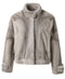 Short Grey Mink Jacket