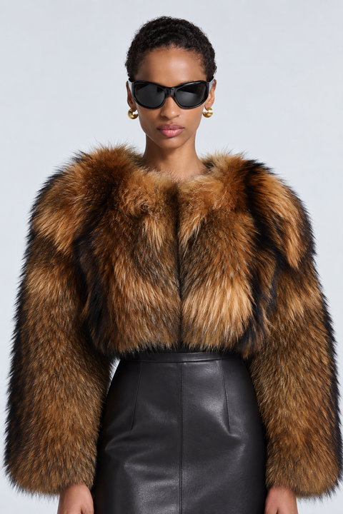 Manteau Mirabelle en fourrure