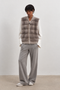 Gilet in visone senza maniche
