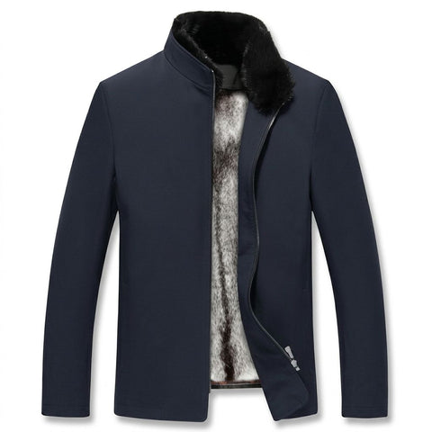 Jacket Lined in Mink Fur