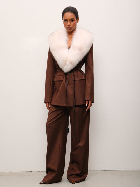 Natural Fox Fur Collar