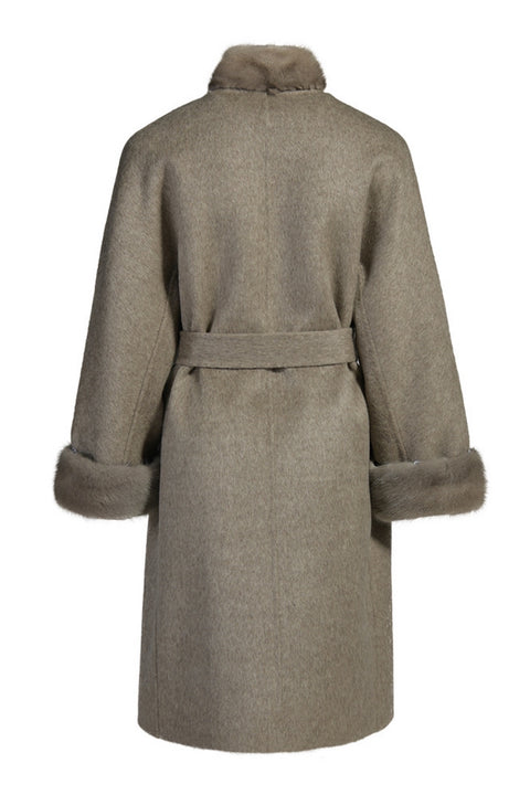 Cashmere with Mink Coat