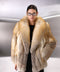 Gold Fox Fur Coat
