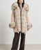 Lined Fox Fur Parka