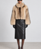 Cropped Fox Fur Coat