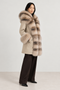Lined Fox Fur Parka